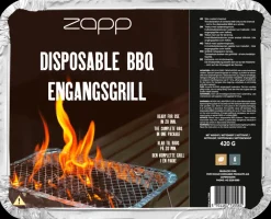 zapp Engangsgrill| Reserve- Og Løsdele|Grill