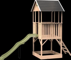 EXIT TOYS EXIT Panorama 500 Træhus| Gynger, Legehuse Og Sandkasser