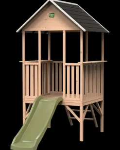 EXIT Panorama 300 Træhus| Gynger, Legehuse Og Sandkasser