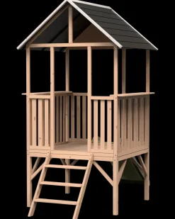 EXIT Panorama 300 Træhus| Gynger, Legehuse Og Sandkasser