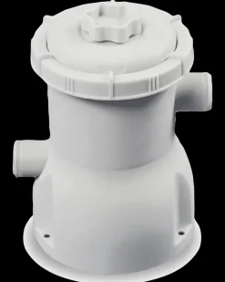 EXIT TOYS Pool Ø244x76 cm med pumpe og skærm - brun| Pool- Og Spatilbehør