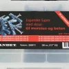 EXPANDET Rawplugs og skruer 310 dele| Skruer|Dyvler Og Plugs