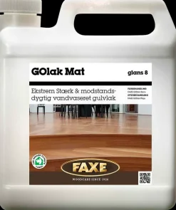 Faxe GOLak - Mat 2 liter| Gulvmaling Og Gulvlak