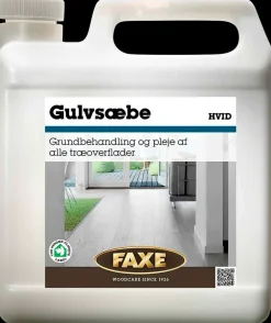 Faxe Gulvsæbe Hvid - 1 liter| Gulvmaling Og Gulvlak