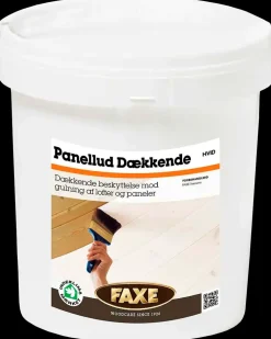 Faxe Panellud Hvid - 4 liter Dækkende| Maling Indendørs