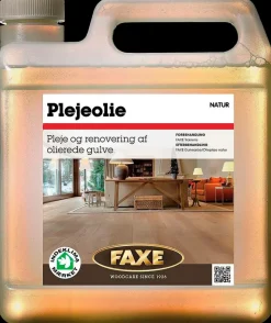 Faxe Plejeolie 1 liter - Natur| Træbeskyttelse Og -Olie