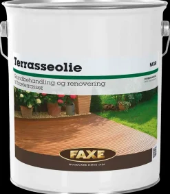 Faxe Terrasseolie Natur - 5 liter| Træbeskyttelse Og -Olie