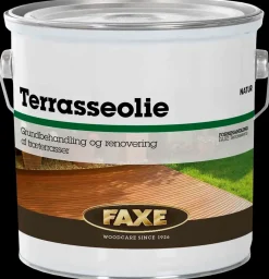Faxe Terrasseolie Natur - 2,5 liter| Træbeskyttelse Og -Olie