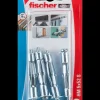 Fischer Hulrumsdyvel i metal 5 x 52 mm 4-pak| Dyvler Og Plugs
