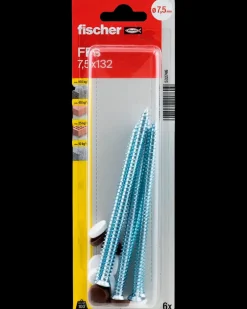 Fischer Karmskrue MH 7,5 x 132 mm FFSZ 6 stk.| Dyvler Og Plugs