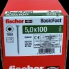 Fischer Spånskrue 5 x 100 mm TX20 200 stk.| Skruer