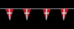Flagguirlande 4 meter - Trekantflag| Festartikler