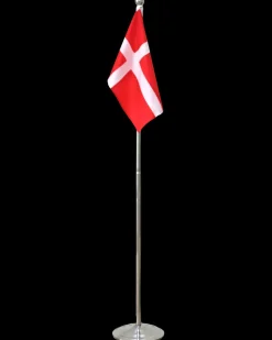Flagstang justérbar 108-192 cm - Forkromet stål| Festartikler