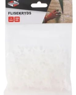 Mitsutomo Flisekryds 3 mm 250 stk.| Murerværktøj