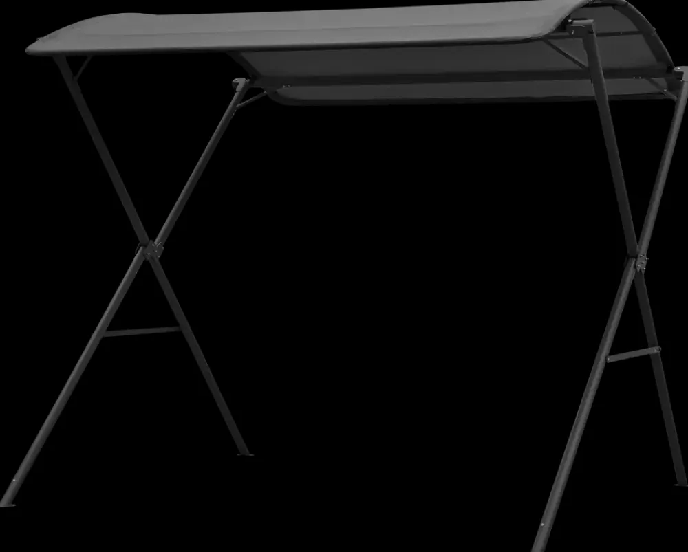 Foldbart tag sort - højde 225 cm| Øvrige Havemøbler|Parasoller Og Parasolfødder