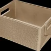 Foldekasse 33 x 23,5 x 15,5 cm sand| Opbevaringsbokse Og -Kasser