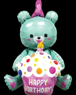 Folieballon 54 cm - Bamse med muffin| Festartikler