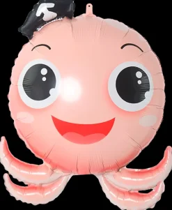 Folieballon 44 cm - Blæksprutte| Festartikler