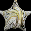 Folieballon 40 cm - Marmor stjerne| Festartikler