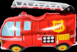 Folieballon 68 cm - Rød brandbil| Festartikler