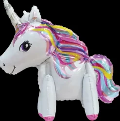 Folieballon 60 cm - Stående Enhjørning| Festartikler