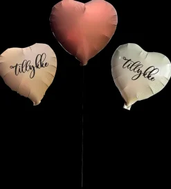 Folieballon 35 cm Hjerte - 3 stk.| Festartikler