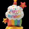 Folieballon på fod 40 cm - "Happy birthday" Muffin| Festartikler