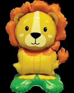 Folieballon på fod 42 cm - Løve| Festartikler