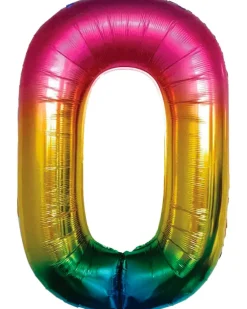 Folieballon Regnbue 86 cm - Nr 0| Festartikler