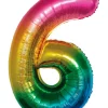 Folieballon Regnbue 86 cm - Nr 6| Festartikler