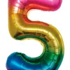 Folieballon Regnbue 86 cm - Nr 5| Festartikler