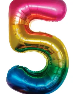 Folieballon Regnbue 86 cm - Nr 5| Festartikler