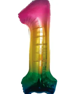 Folieballon Regnbue 86 cm - Nr 1| Festartikler