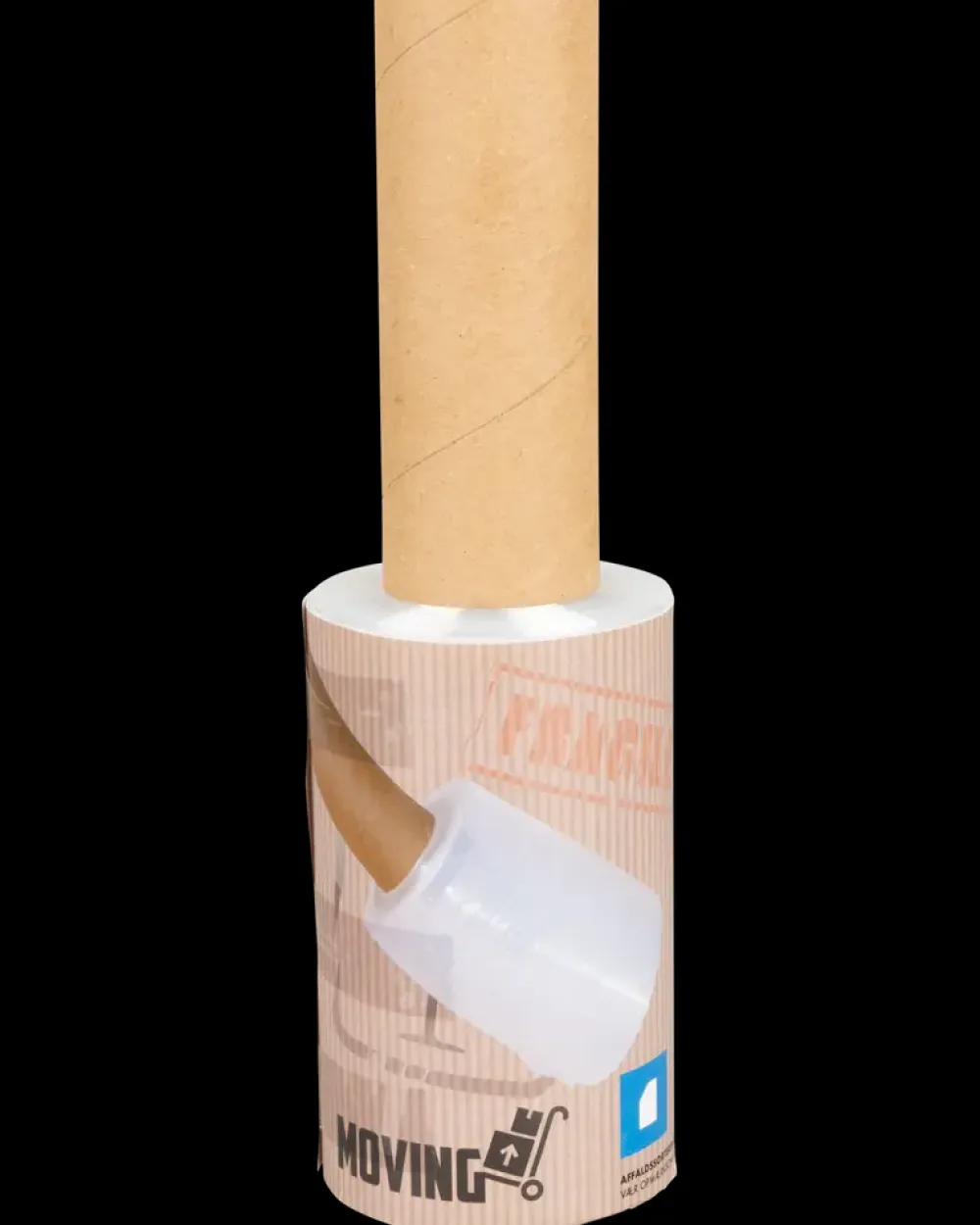 Folierulle med håndtag| Flyttekasser