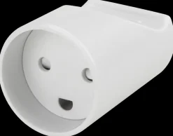 Forlængerled rund - hvid| Mellemled