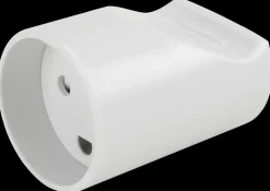 Forlængerled rund - hvid| Mellemled