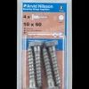 Arvid Nilsson Fransk skrue 10 x 60 mm 4-pak| Skruer