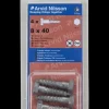 Arvid Nilsson Fransk skrue 8 x 40 mm 4-pak| Skruer