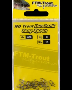 FTM Trout NG Duo-Lock-Snap Str. 000 15-pak| Endegrej Og Madding