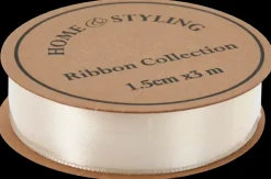 Gavebånd 3 meter - grøn, rød eller hvid| Festartikler