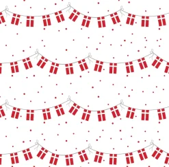 Gavepapir med flag 3 meter| Festartikler