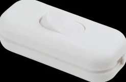 Gennemgangsafbryder - hvid| Øvrige El-Artikler