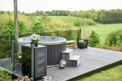 Glashegn 100 x 97,6 cm - klart glas| Øvrige Havemøbler|Solsejl