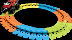 GO TRACKS Bilbane inkl. bil - 144 dele| Legetøjsbiler