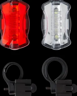 Greenfield LED-cykellygtesæt 5 LED| Lygter Og Reflekser