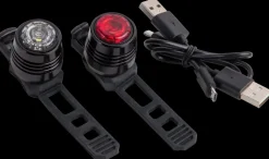 Greenfield LED-cykellygtesæt genopladelig| Lygter Og Reflekser