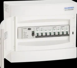 Gruppetavle færdigmonteret - 12 modul| Tavlemateriale