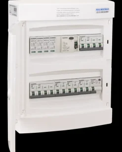 Gruppetavle færdigmonteret 24 modul - 2 rækker| Tavlemateriale