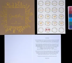 Gæstebog 60 sider| Festartikler