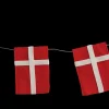 Guirlande med flag i filt - 3 meter| Festartikler